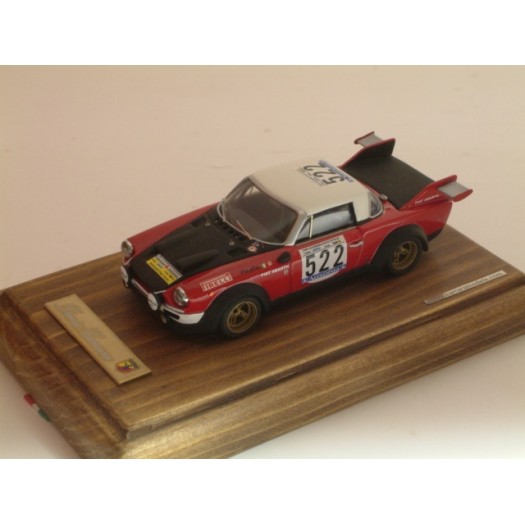 Fiat Abarth 124 #522 Giro d'Italia 1973 Pianta / Pica - Special Built 1:43